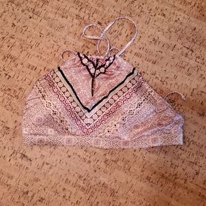 Athleta halter bikini top